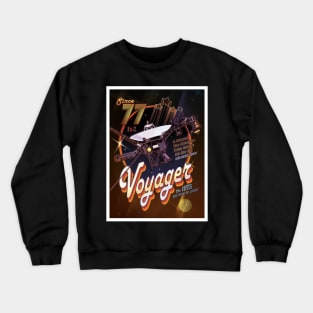 Voyager 1 Poster Crewneck Sweatshirt